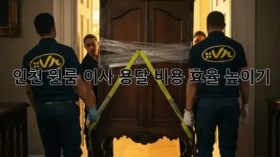 인천 원룸 이사, 용달 비용 효율 높이기